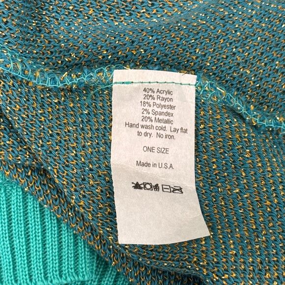 Elhoffer Design Cape Sweater Womens Russian Princess Knit Cardigan Costume Anya - Picture 4 of 12